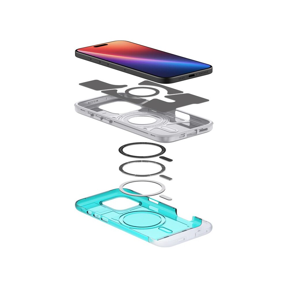 Spigen-Classic-C1-MagSafe-kryt-iPhone-16-Pro-bondi-blue