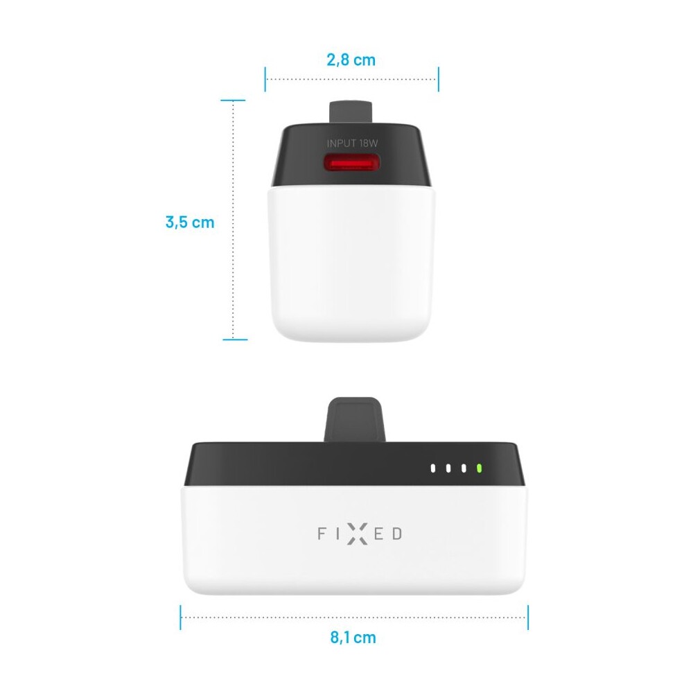 FIXED-Zen-5-Plug-in-powerbanka-PD-20W-5000-mAh-bila