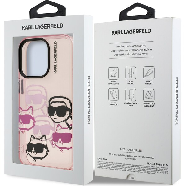 Karl-Lagerfeld-IML-Multi-K-CH-Heads-kryt-iPhone-16-Pro-Max-ruzovy