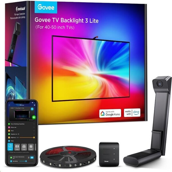 Govee-TV-Backlight-3-Lite-40-50-Smart-LED-podsviceni-RGBIC