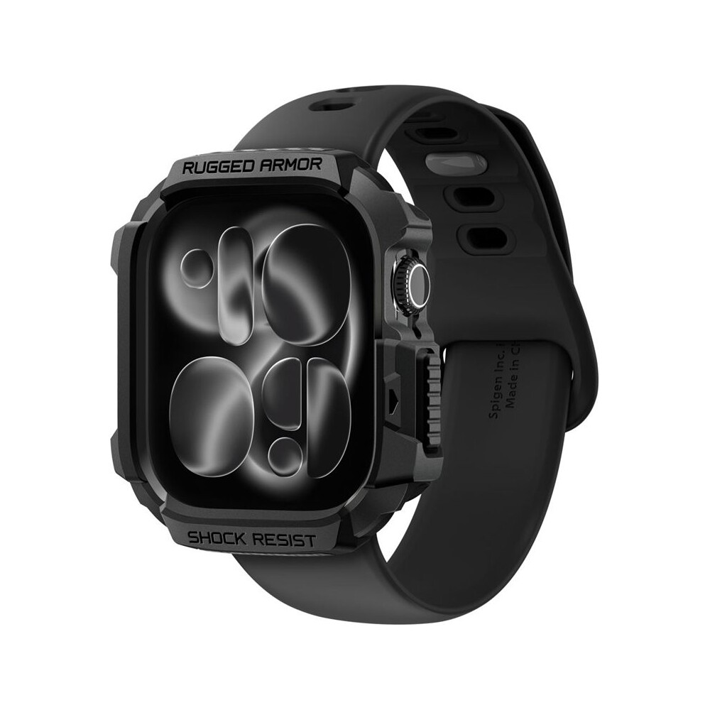 Spigen-Rugged-Armor-2-pouzdro-Apple-Watch-11-46mm-matte-black