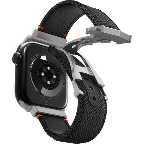 Spigen-Classic-Fit-reminek-Apple-Watch-49-46-45-44mm-cerny