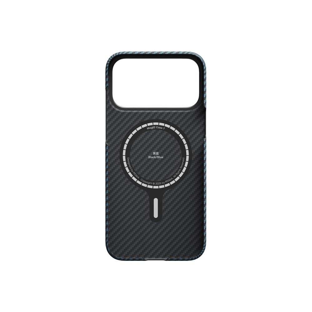 Pitaka-Ultra-Slim-Case-MagSafe-kryt-iPhone-17-Pro-Max-Blue-Grey