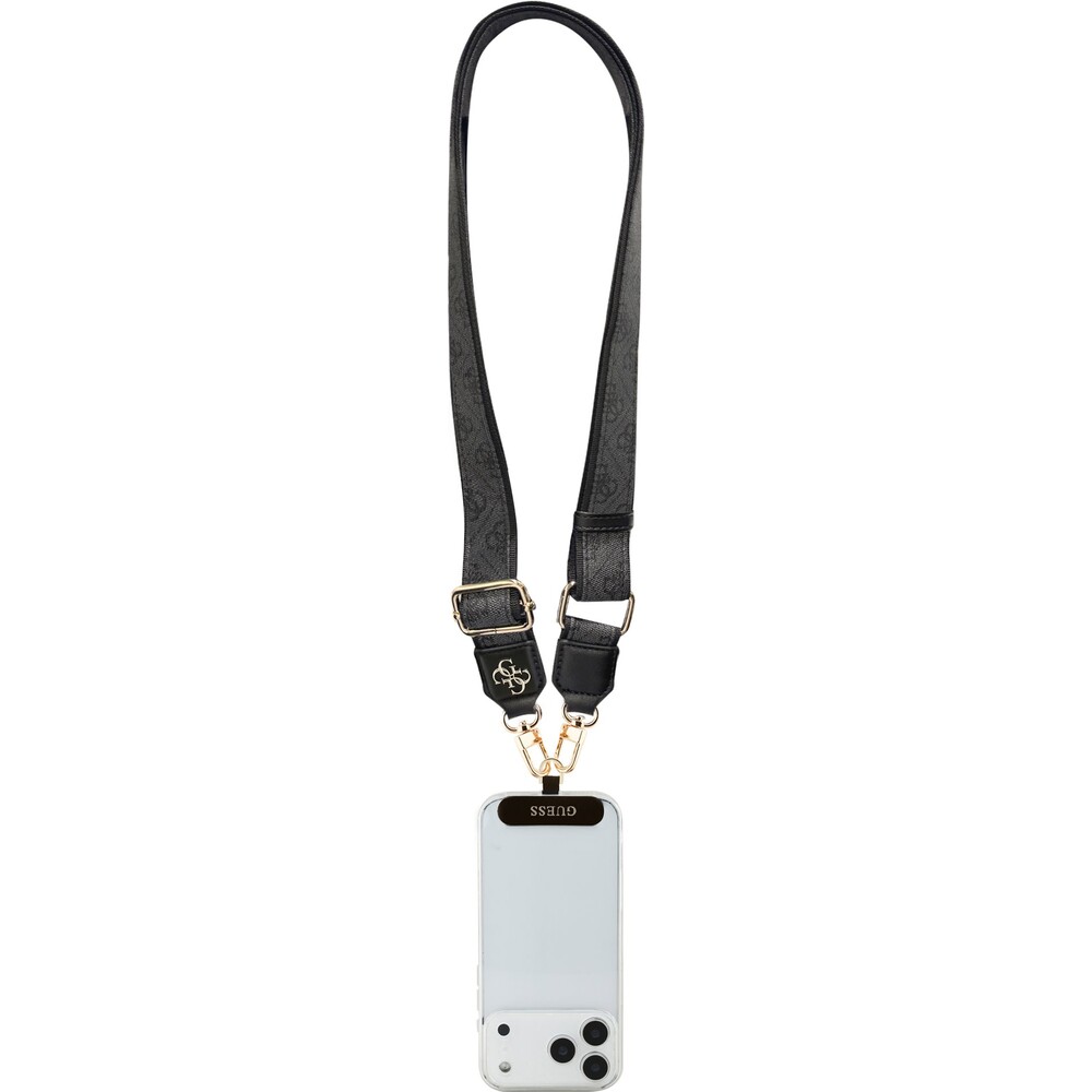 Guess-Crossbody-popruh-PU-4G-Metal-Logo-cerny