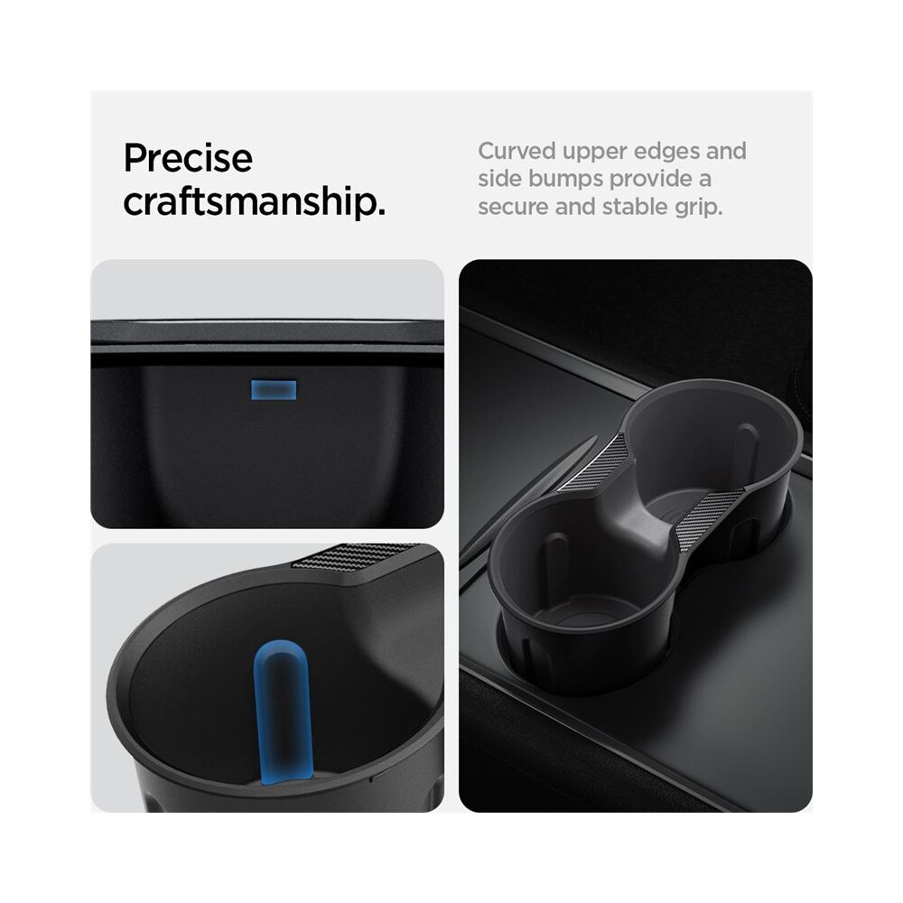 Spigen-Center-Console-Cup-Holder-Insert-Relaxed-Grip-vlozky-do-drzaku-napoju-Tesla-Model-Y-3