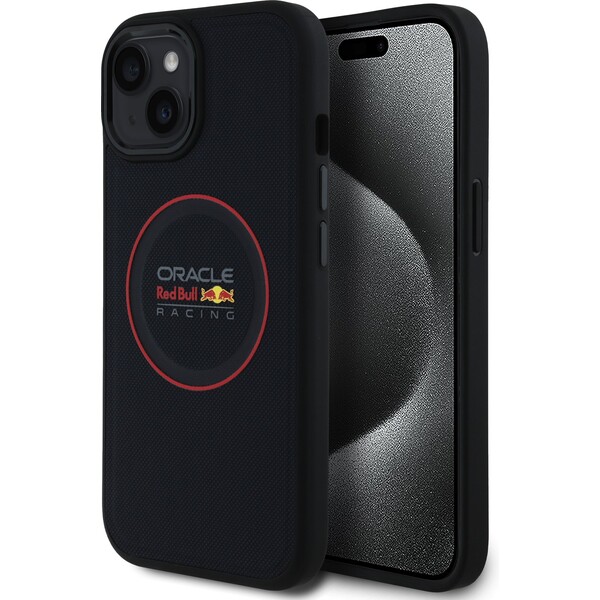 Oracle-Red-Bull-Racing-PU-Leather-Red-Ring-MagSafe-kryt-iPhone-15-modry