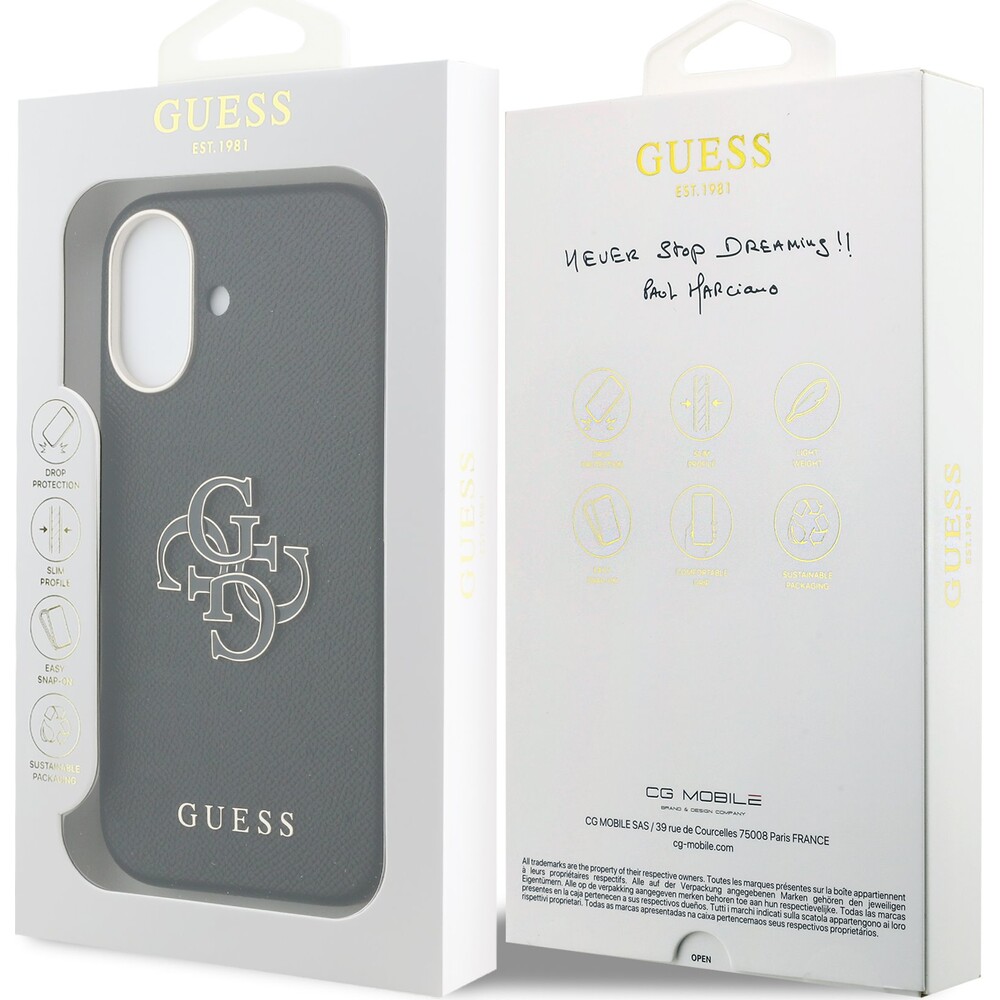 Guess-PU-Resin-Logo-kryt-iPhone-17-cerny