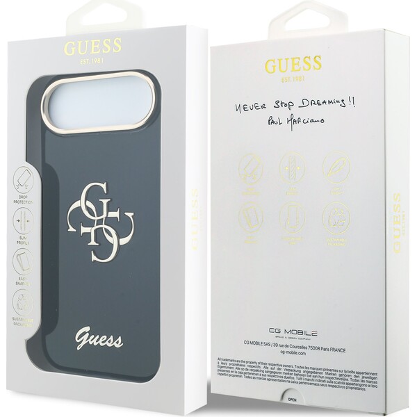 Guess-IML-4G-Script-Metal-Logo-kryt-iPhone-Air-modry