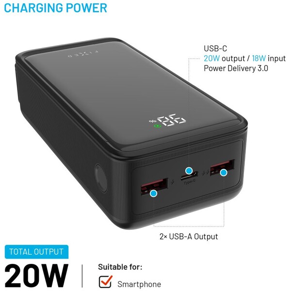 FIXED-Zen2-30-powerbanka-s-LCD-displejem-a-PD-20W-30-000-mAh-cerna