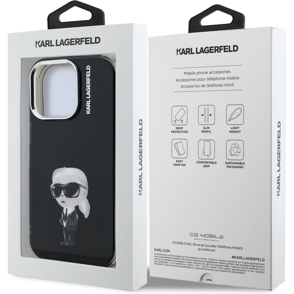 Karl-Lagerfeld-IML-Aquarelle-Karl-kryt-iPhone-15-Pro-cerny