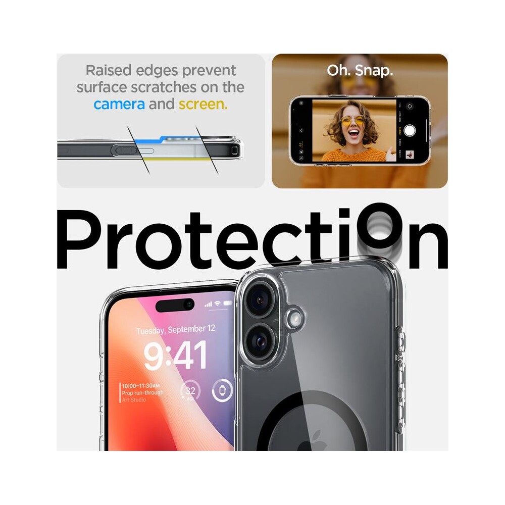 Spigen-Ultra-Hybrid-MagSafe-kryt-iPhone-16-black