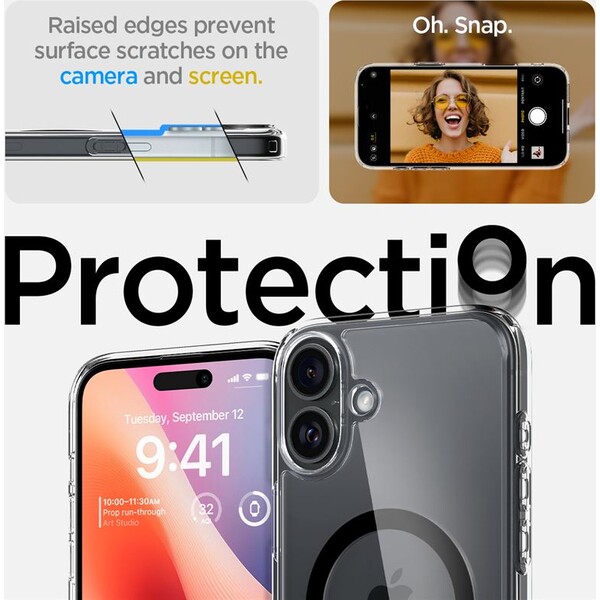 Spigen-Ultra-Hybrid-MagSafe-kryt-iPhone-16-black