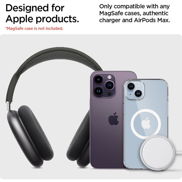 Spigen-Nanotac-AirPods-Max-Stand-MagFit-hlinikovy-stojanek-cerny