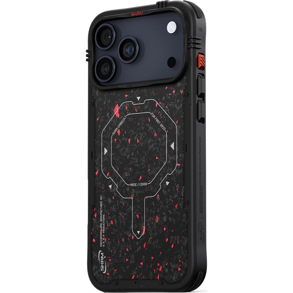SKINARMA-Vektor-Mag-Charge-MagSafe-kryt-iPhone-17-Pro-Max-Black-Red
