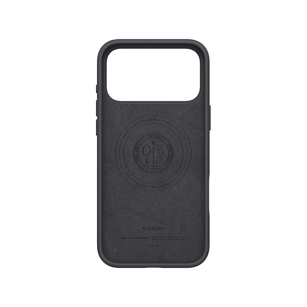 Spigen-Silicone-Fit-MagSafe-kryt-iPhone-17-Pro-Max-black