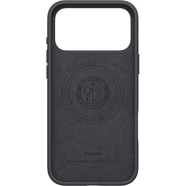 Spigen-Silicone-Fit-MagSafe-kryt-iPhone-17-Pro-Max-black