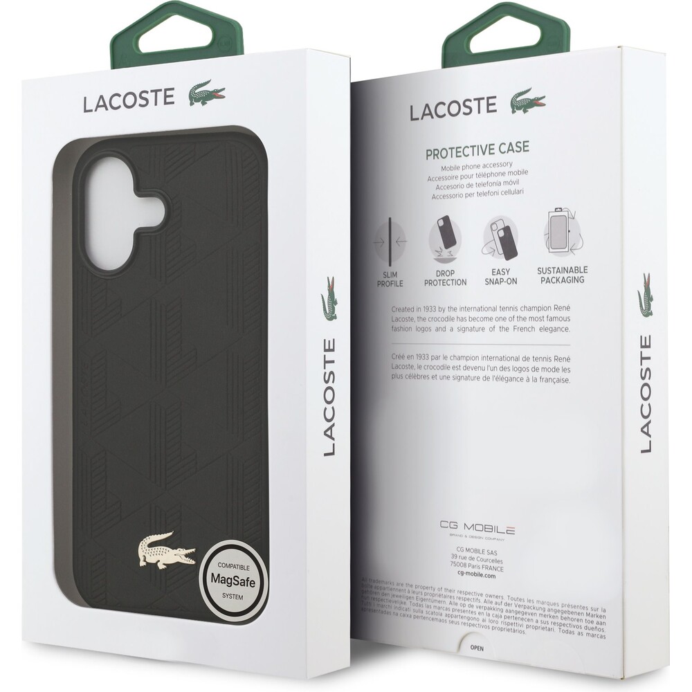 Lacoste-PU-Nomogramme-Gold-Logo-MagSafe-kryt-iPhone-17-cerny