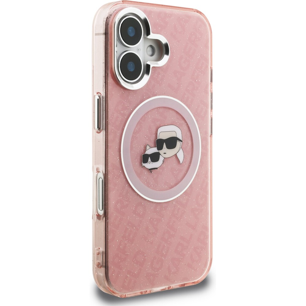 Karl-Lagerfeld-IML-K-CH-Heads-Repeated-Logo-MagSafe-kryt-iPhone-16-ruzovy