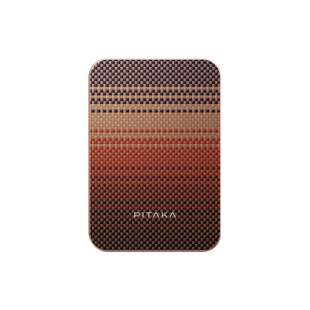 Pitaka-Powerbanka-15W-5000mAh-Qi2-MagSafe-Sunset