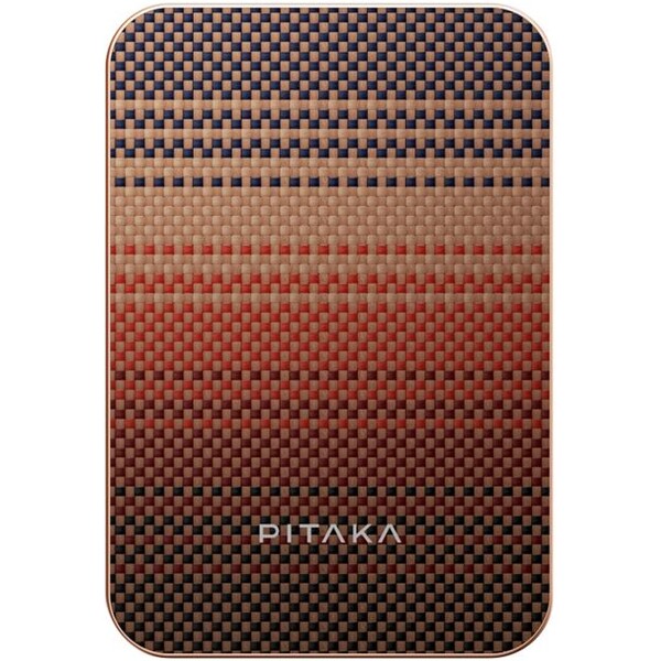 Pitaka-Powerbanka-15W-5000mAh-Qi2-MagSafe-Sunset