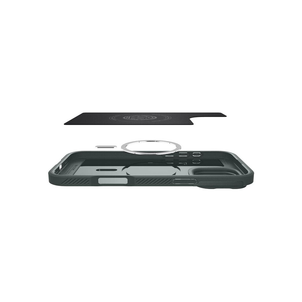 Spigen-Optik-Armor-MagSafe-kryt-iPhone-16-Pro-abyss-green