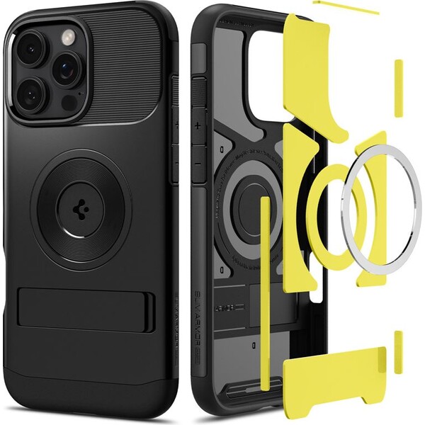 Spigen-Slim-Armor-MagSafe-kryt-iPhone-16-Pro-black