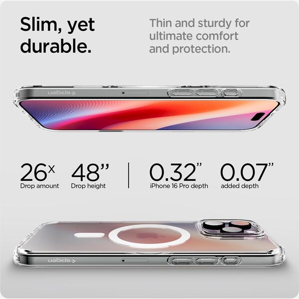 Spigen-Ultra-Hybrid-T-MagSafe-kryt-iPhone-16-Pro-bily