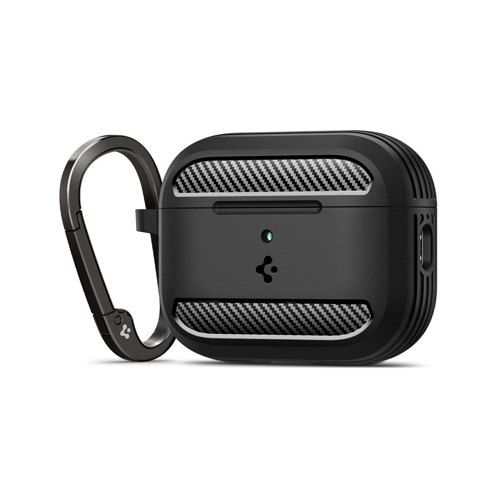 Spigen-Rugged-Armor-pouzdro-AirPods-Pro-3-matte-black