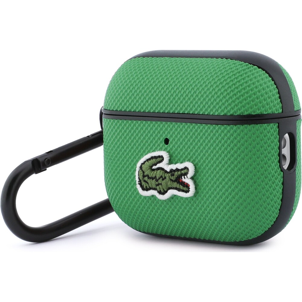 Lacoste-Petit-Pique-Croc-Logo-Patch-Pouzdro-pro-AirPods-Pro-3-zelene