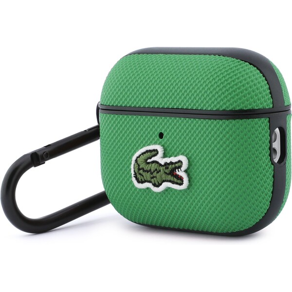 Lacoste-Petit-Pique-Croc-Logo-Patch-Pouzdro-pro-AirPods-Pro-3-zelene