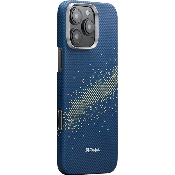 Pitaka-Ultra-Slim-Case-MagSafe-kryt-iPhone-16-Pro-Milky-Way-galaxy-PitaTap-