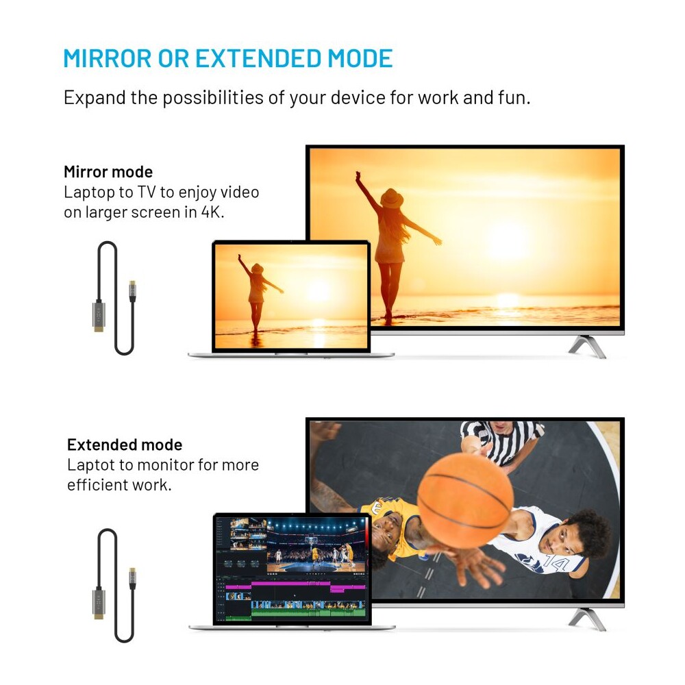 FIXED-USB-C-HDMI-2-0-kabel-4K-2m-cerny
