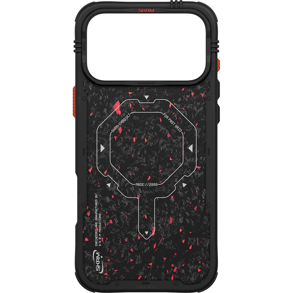 SKINARMA-Vektor-Mag-Charge-MagSafe-kryt-iPhone-17-Pro-Max-Black-Red