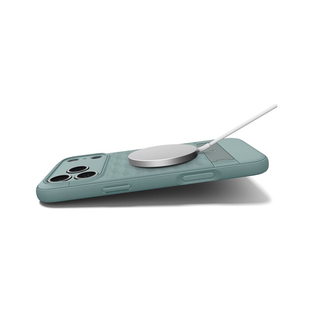 Spigen-Parallax-S-MagSafe-kryt-iPhone-17-Pro-Max-sage-green