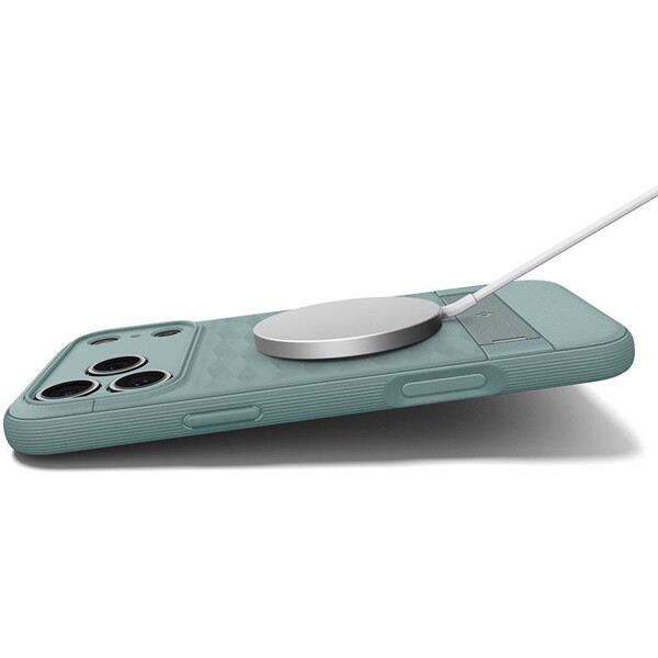 Spigen-Parallax-S-MagSafe-kryt-iPhone-17-Pro-Max-sage-green
