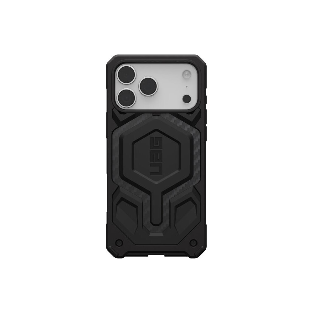 UAG-Monarch-Pro-MagSafe-Carbon-Fiber-kryt-iPhone-17-Pro-Max-cerny