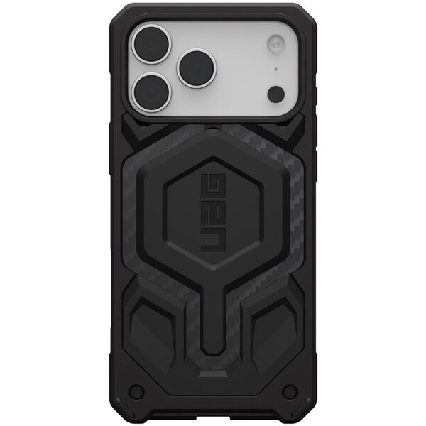 UAG-Monarch-Pro-MagSafe-Carbon-Fiber-kryt-iPhone-17-Pro-Max-cerny