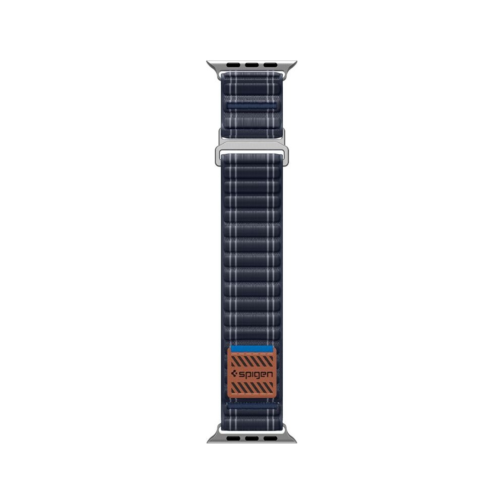 Spigen-Fabric-Band-reminek-hook-and-loop-Apple-Watch-49-46-45-44mm-namorne-modry