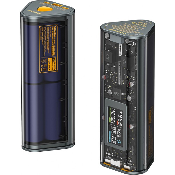 SHARGE-Shargeek-170W-Powerbanka-24000-mAh-IP66-seda