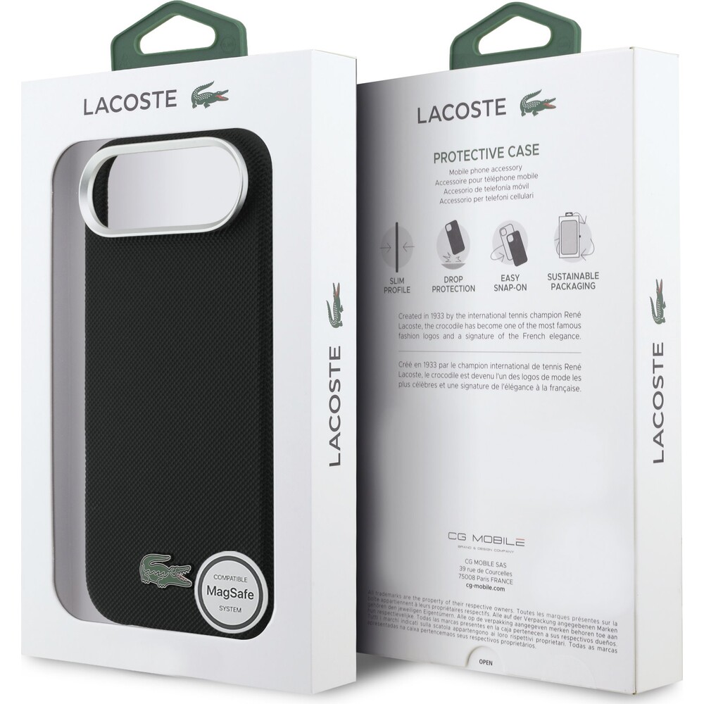 Lacoste-Iconic-Petit-Pique-Metal-Logo-MagSafe-kryt-iPhone-Air-cerny