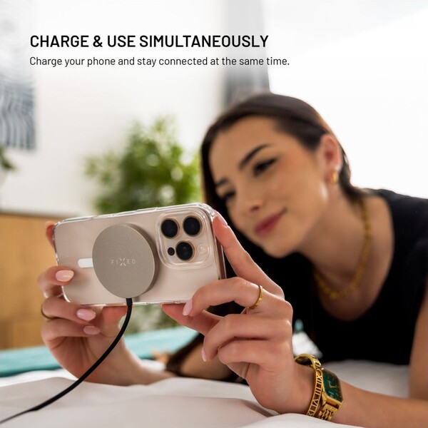 FIXED-MagPad-Slim-MagSafe-nabijecka-s-Qi2-15W-titanova
