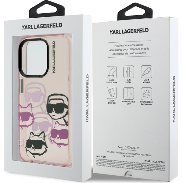 Karl-Lagerfeld-IML-Multi-K-CH-Heads-kryt-iPhone-15-Pro-Max-ruzovy