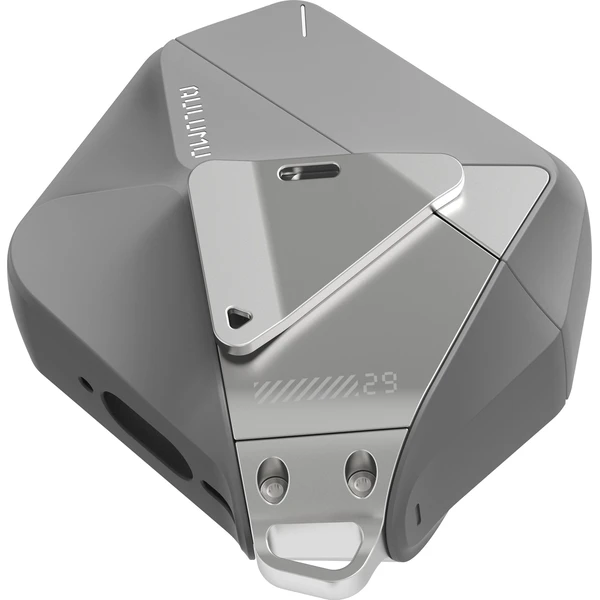 Aulumu-A29-Geometric-Case-pouzdro-AirPods-4-Gray