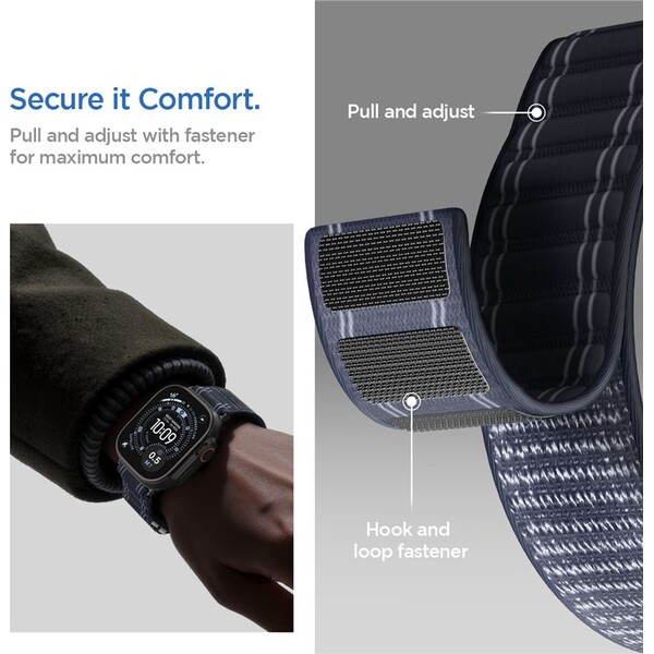 Spigen-Fabric-Band-reminek-hook-and-loop-Apple-Watch-49-46-45-44mm-namorne-modry