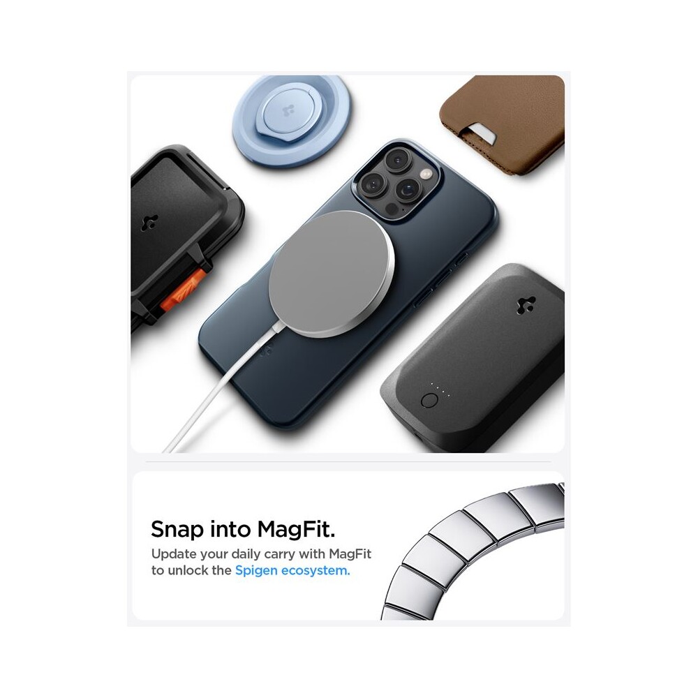 Spigen-Thin-Fit-MagSafe-kryt-iPhone-16-Pro-Max-metal-slate