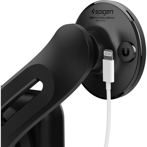 Spigen-Tesla-TapLock-MagSafe-Car-Mount-Holder-drzak-na-obrazovku-cerny