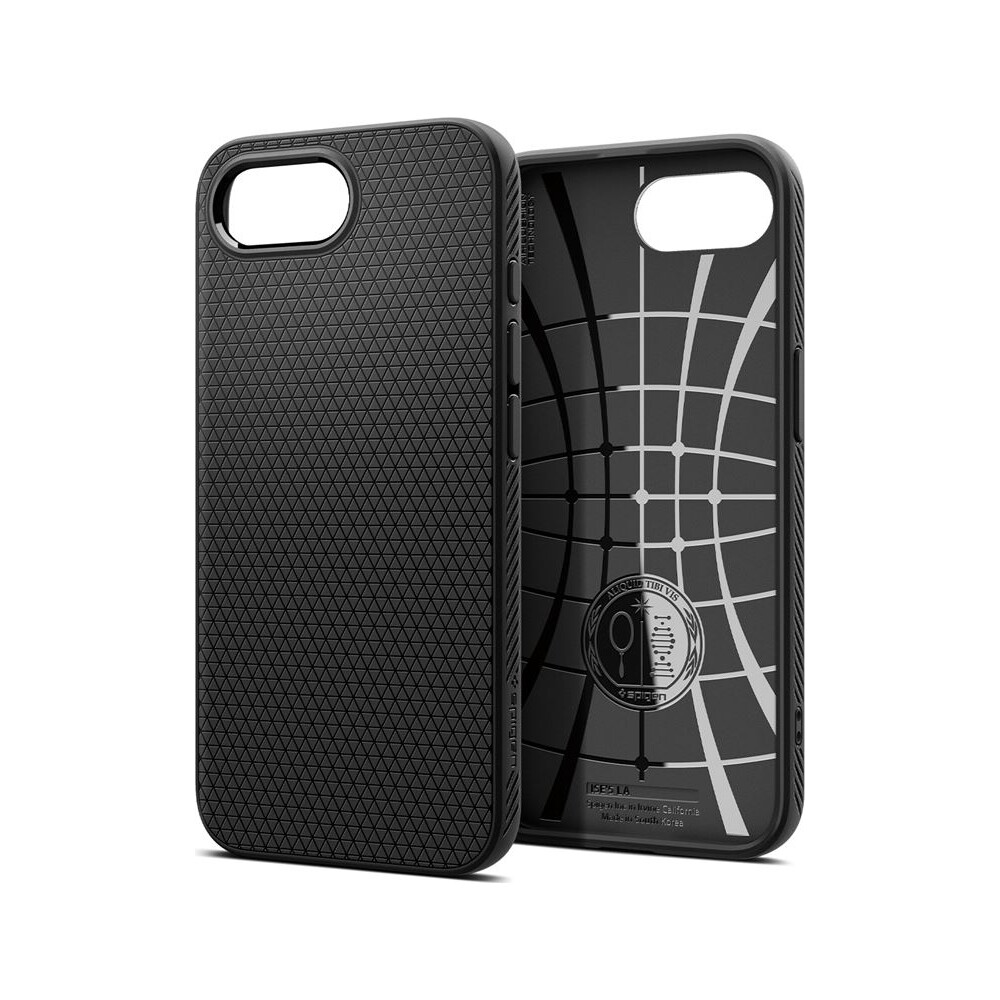 Spigen-Liquid-Air-kryt-iPhone-17e-16e-matne-cerny