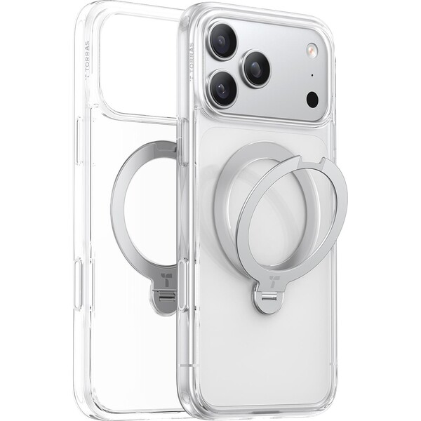 Torras-Ostand-Q3-Spin-MagSafe-kryt-iPhone-17-Pro-Max-clear