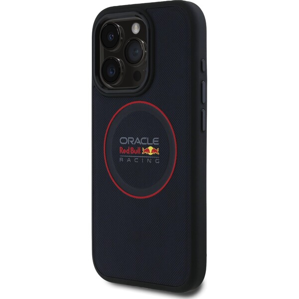 Oracle-Red-Bull-Racing-PU-Leather-Red-Ring-MagSafe-kryt-iPhone-15-Pro-Max-modry