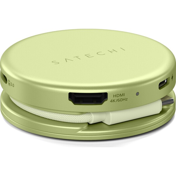 Satechi-OntheGo-5-in-1-Multiport-Adapter-MacBook-Neo-citrusove-zluty